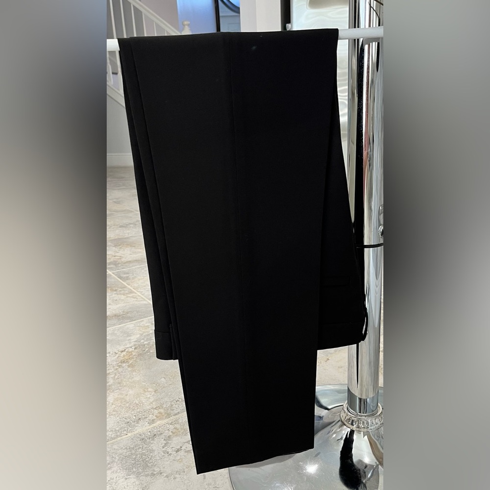 Boys Calvin Klein Black Dress Pants